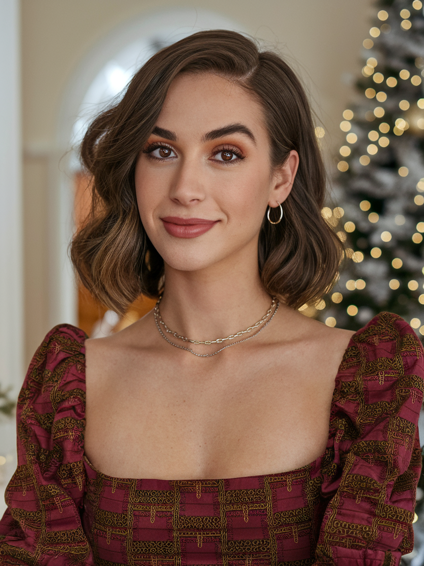 Stunning New Year Hairstyle Ideas for Medium Hair – Perfect Looks for Every Woman