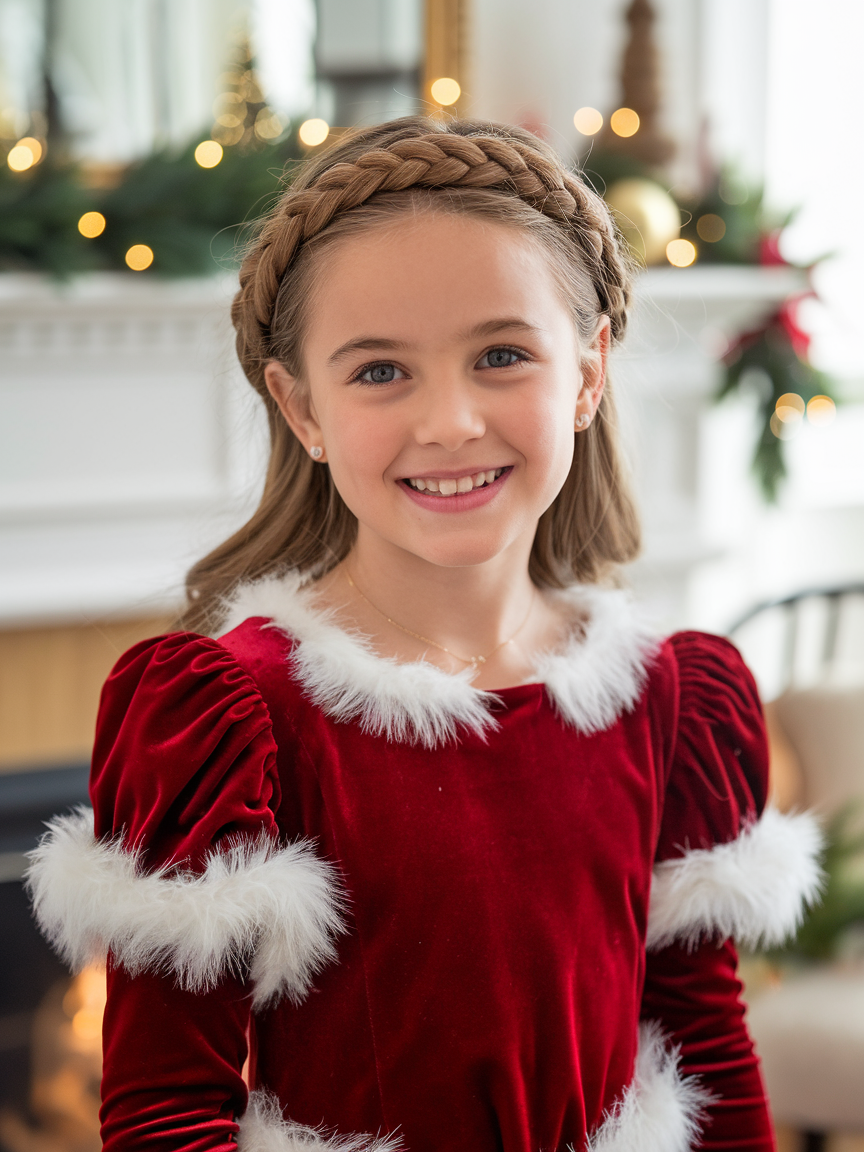 Top Christmas Children's Hairstyles for Festive Celebrations - Fun and Easy Kids’ Hairstyle Ideas