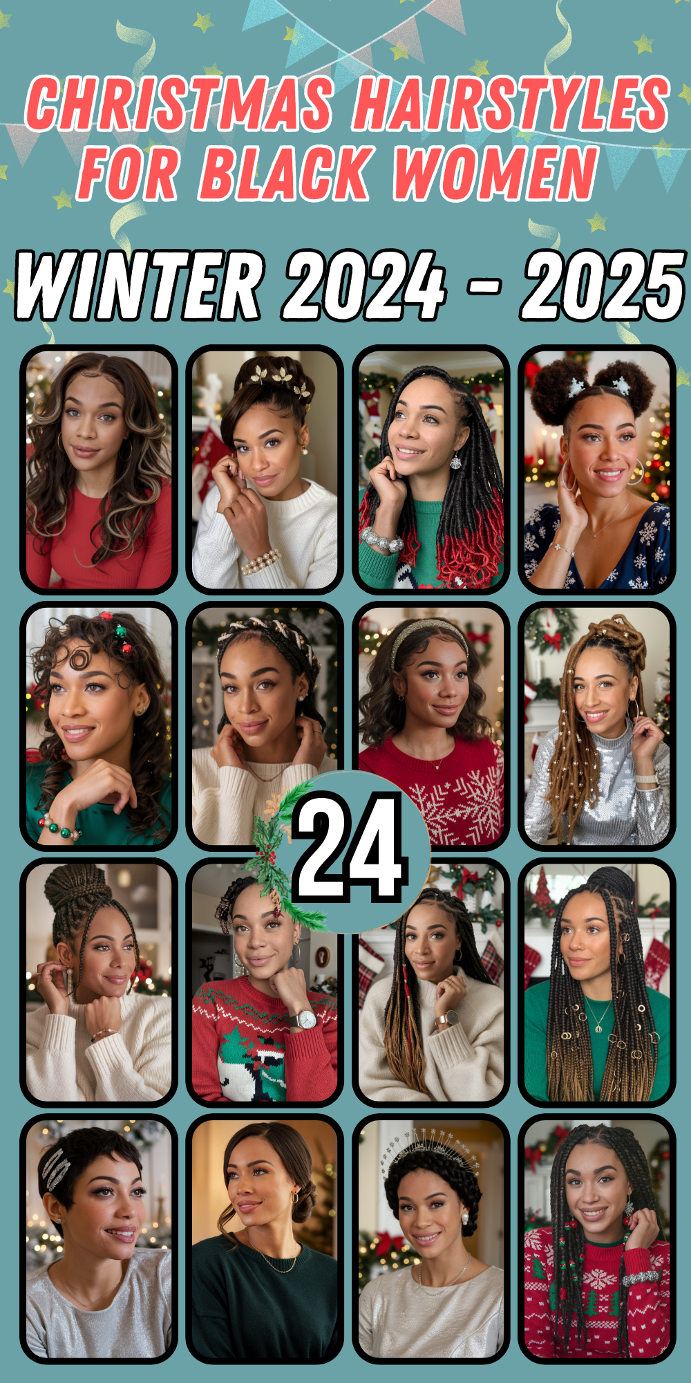 Christmas Hairstyles for Black Women: Stunning Ideas for Natural Hair, Braids, and Festive Looks