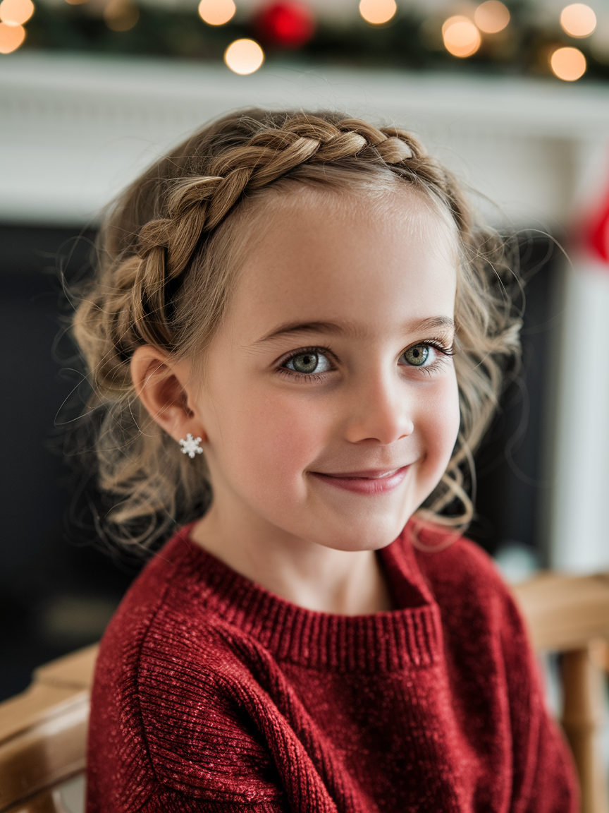 Christmas Kids Hairstyles: Cute, Fun, and Easy Ideas for Perfect Holiday Party & Concert Looks