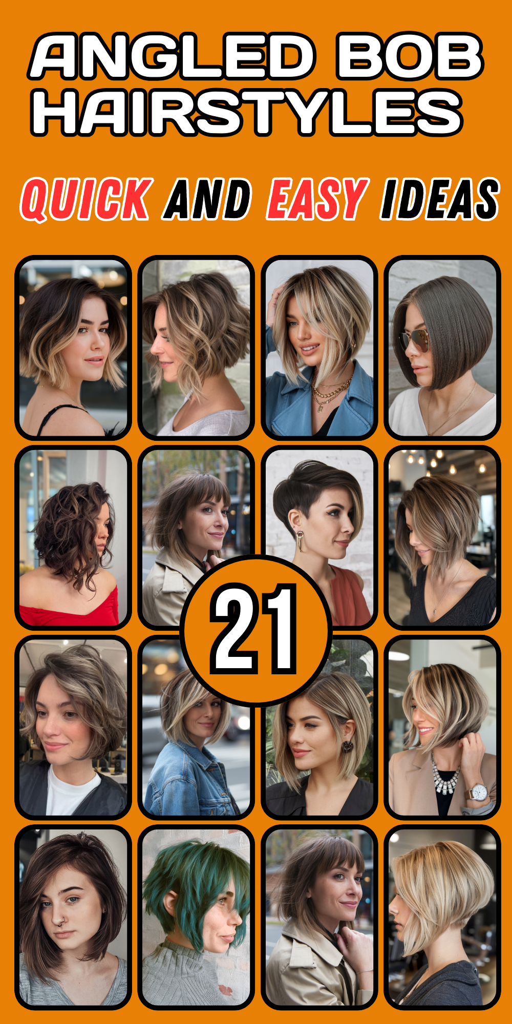 Angled Bob Hairstyles 2025: Trendy Cuts for Women with Long, Short, and Medium Length Hair