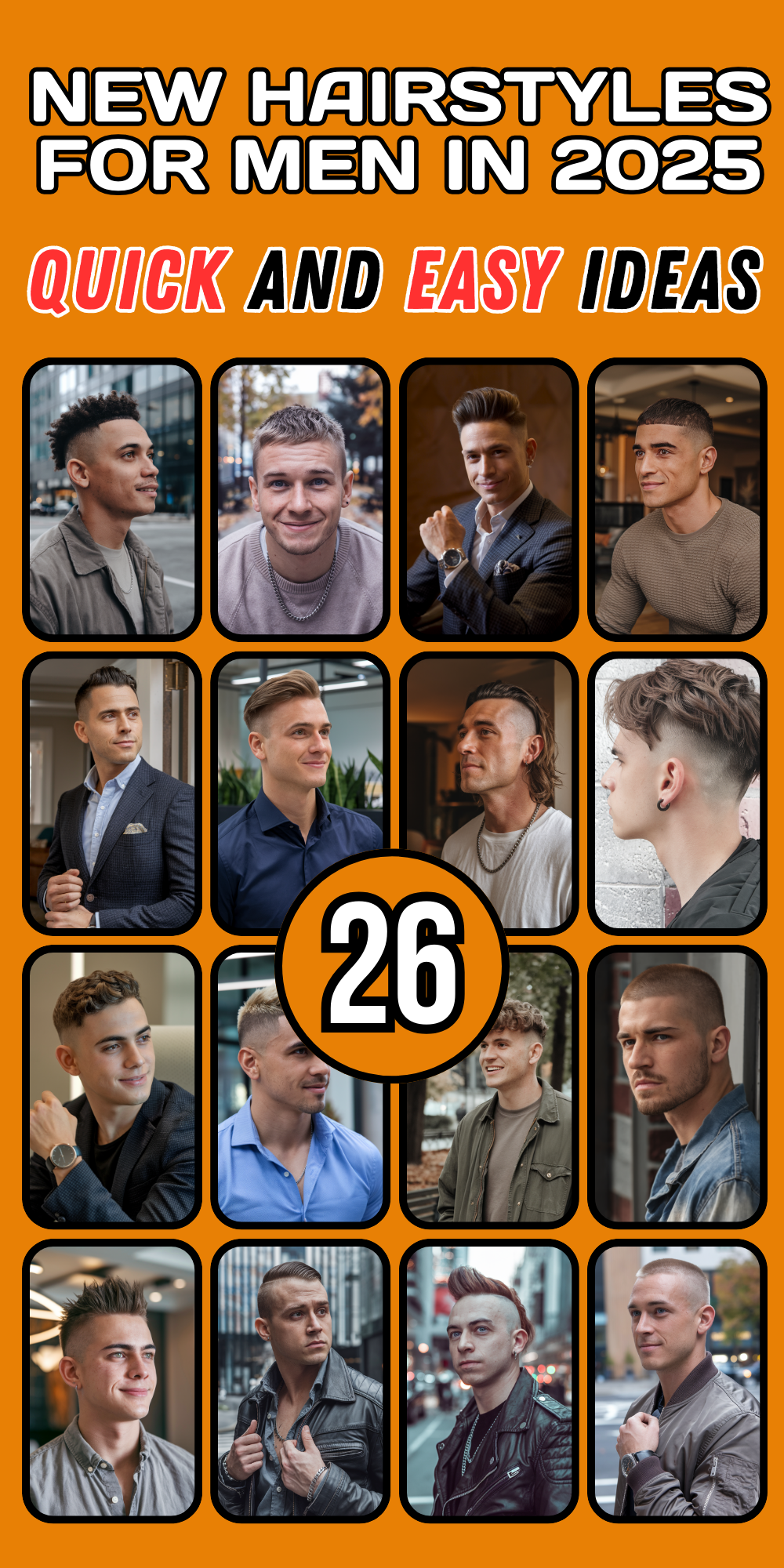 New Hairstyles for Men 2025: Trending, Modern, and Classic Ideas for Men of All Hair Types