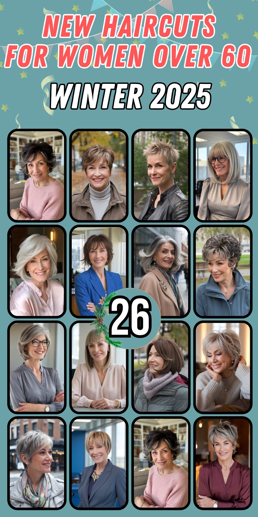 New Haircuts for Women Over 60 – 2025: Fresh Ideas for Short, Medium Length, and Layered Styles