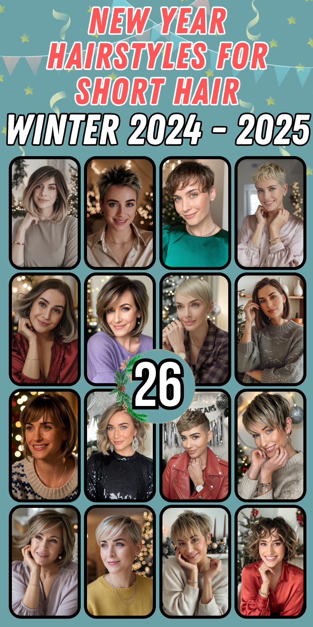 Fabulous New Year Hairstyles for Short Hair: Trendy Ideas for Women to Rock