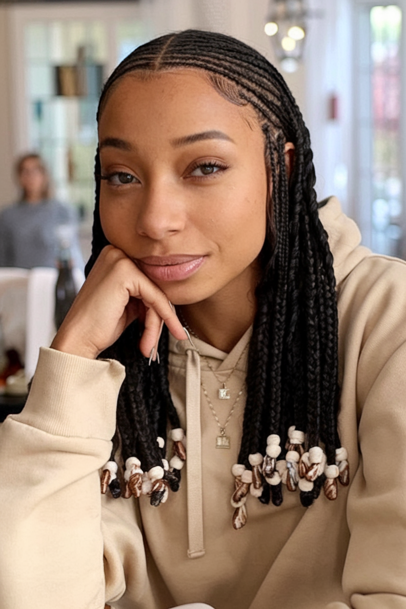 Stunning Braided Cornrow Hairstyles for 2024: Creative Ideas for Women Embracing Natural Hair