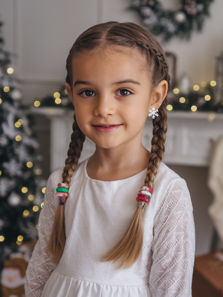 Christmas Kids Hairstyles: Cute, Fun, and Easy Ideas for Perfect Holiday Party & Concert Looks