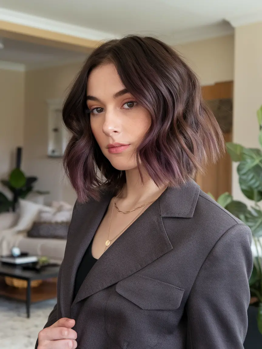 Deep Purple Hair Color Ideas for Women in 2024 – Stylish Transformations and Trends