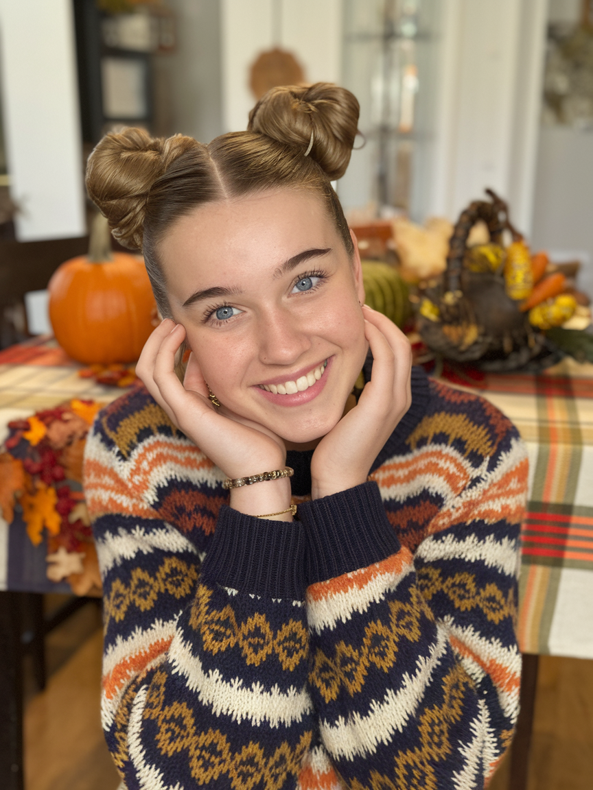 Thanksgiving Hairstyles for Teens – Cute and Easy Hair Ideas for Curly, Straight, and Short Hair