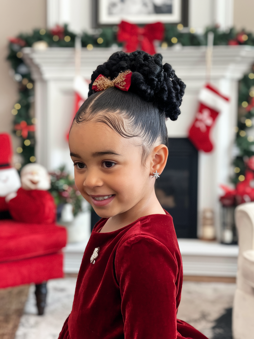 Top Christmas Children's Hairstyles for Festive Celebrations - Fun and Easy Kids’ Hairstyle Ideas