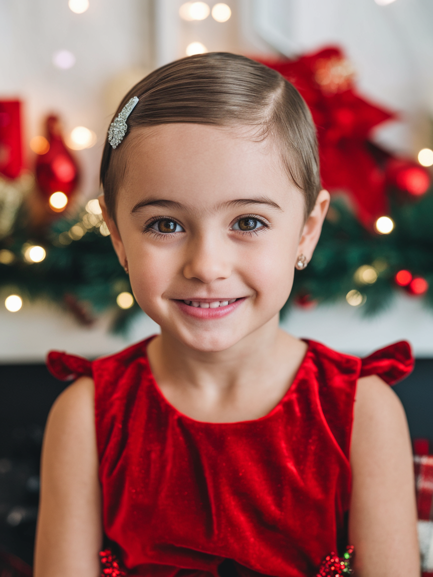 Christmas Kids Hairstyles: Cute, Fun, and Easy Ideas for Perfect Holiday Party & Concert Looks