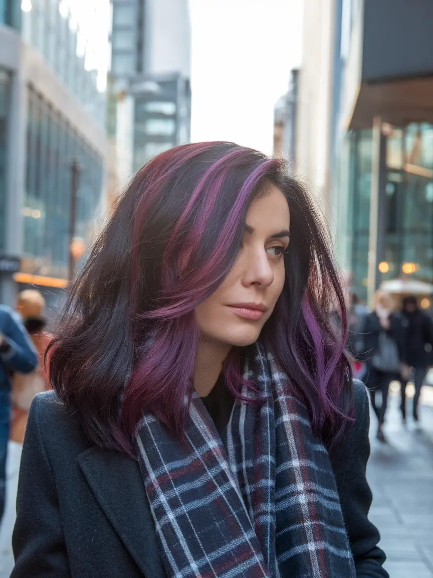 Deep Purple Hair Color Ideas for Women in 2024 – Stylish Transformations and Trends