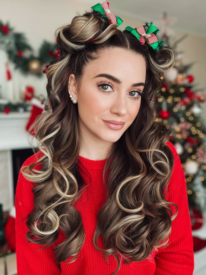 Christmas Hairstyles for Women: Festive, Cute, and Creative Ideas for Every Hair Length