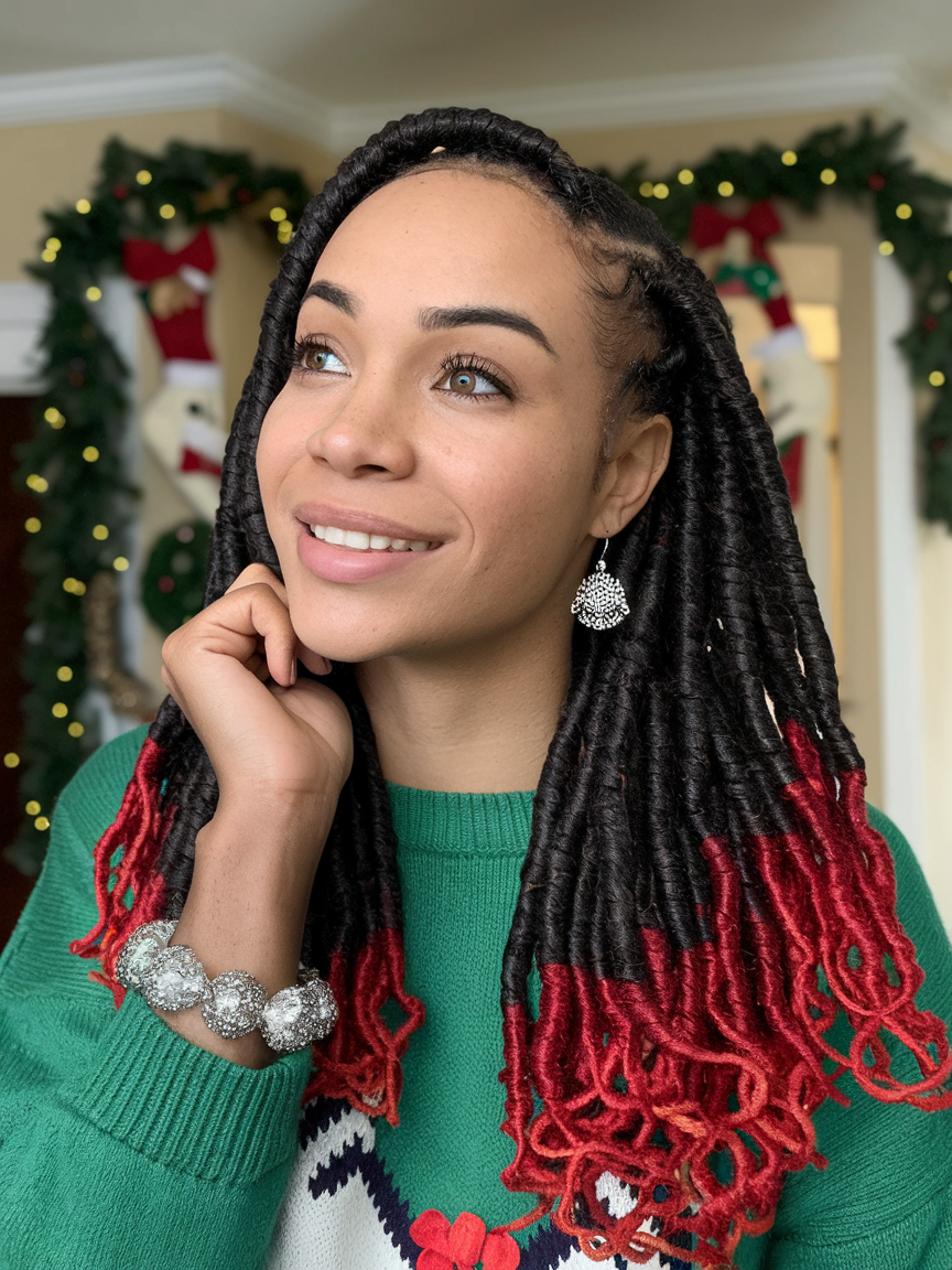 Christmas Hairstyles for Black Women: Stunning Ideas for Natural Hair, Braids, and Festive Looks