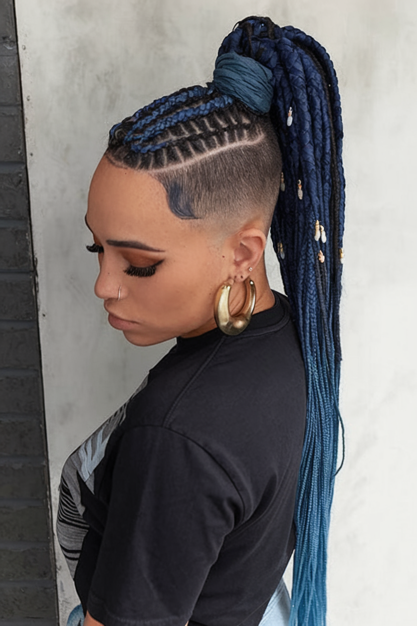 Stunning Braided Cornrow Hairstyles for 2024: Creative Ideas for Women Embracing Natural Hair