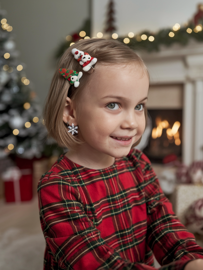 Christmas Kids Hairstyles: Cute, Fun, and Easy Ideas for Perfect Holiday Party & Concert Looks