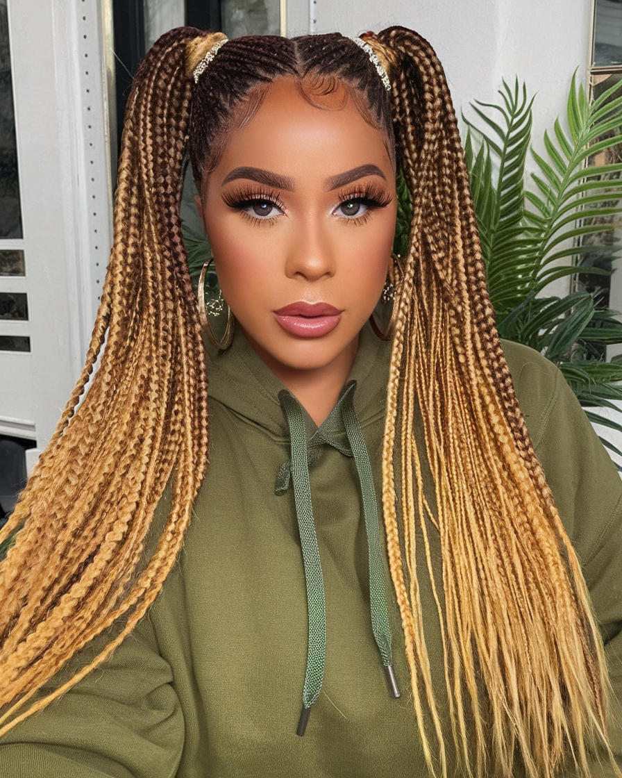 Stunning Braided Cornrow Hairstyles for 2024: Creative Ideas for Women Embracing Natural Hair