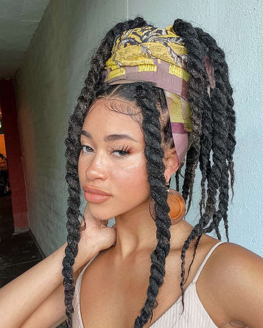 Passion Twists Hairstyles Ideas for Women in 2024: Boho, Jumbo, Shoulder Length, and More