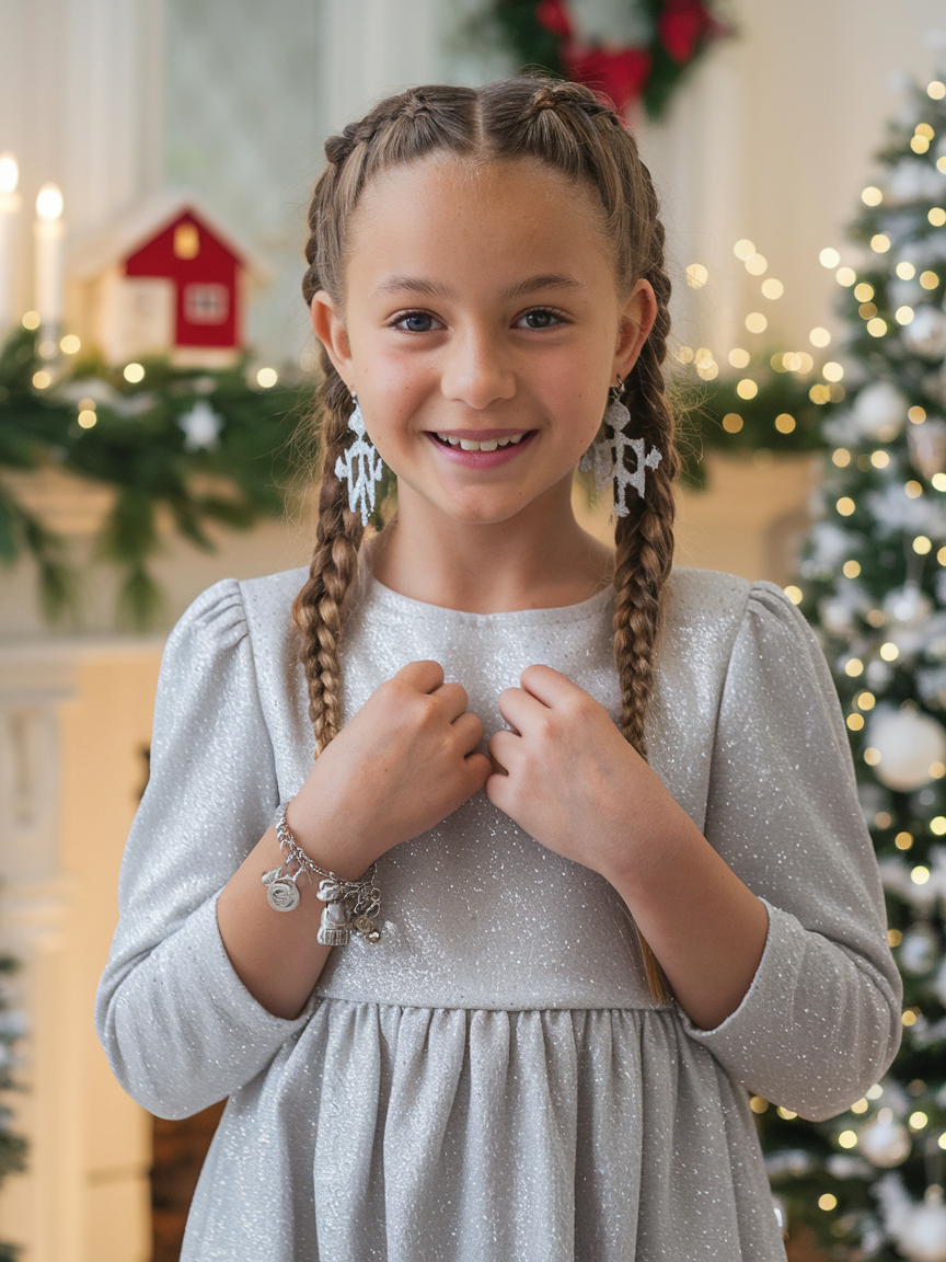 Top Christmas Children's Hairstyles for Festive Celebrations - Fun and Easy Kids’ Hairstyle Ideas