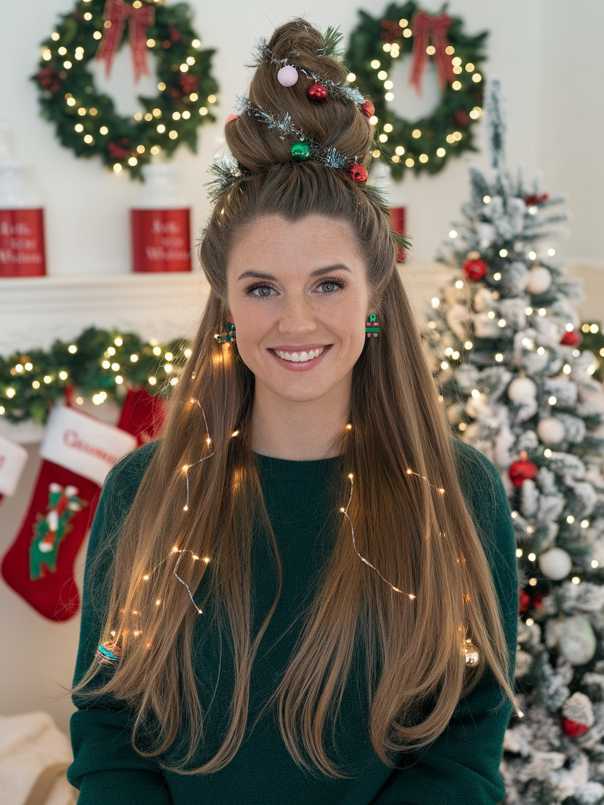 Crazy Christmas Hairstyles for Women: Fun Ideas for Festive Hair Lengths and Styles This Holiday!