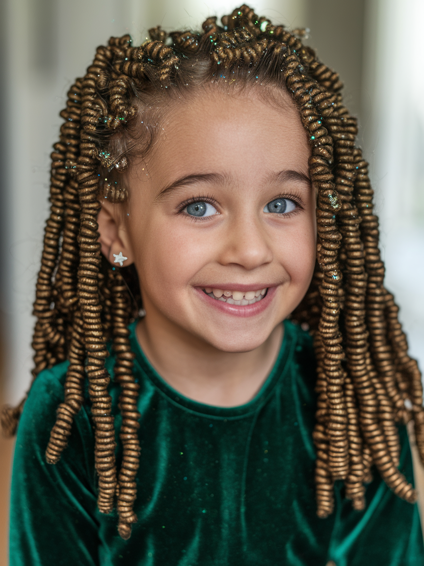 Christmas Kids Hairstyles: Cute, Fun, and Easy Ideas for Perfect Holiday Party & Concert Looks