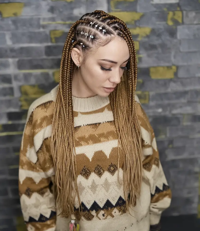 Stunning Braided Cornrow Hairstyles for 2024: Creative Ideas for Women Embracing Natural Hair