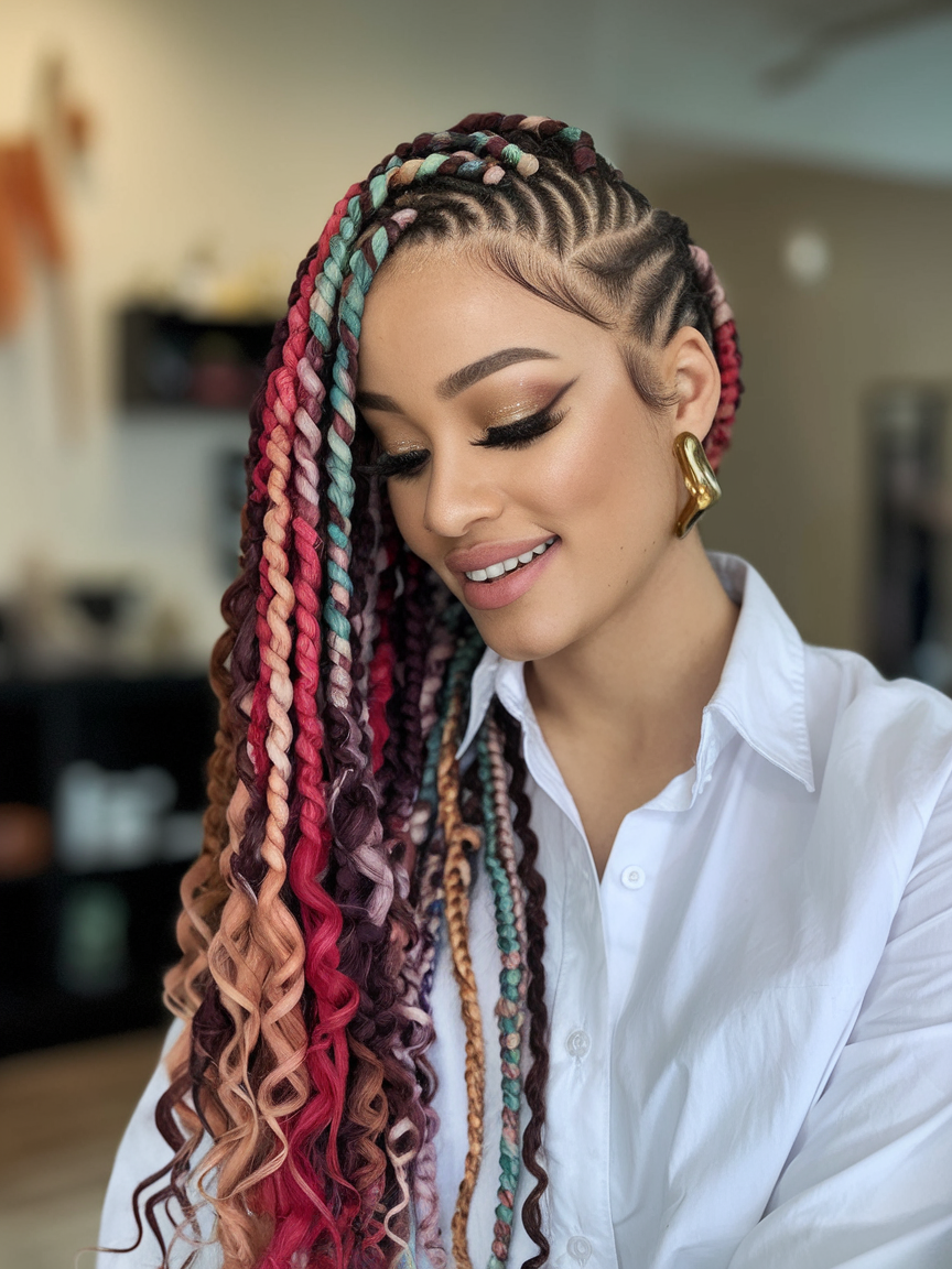 Passion Twists Hairstyles Ideas for Women in 2024: Boho, Jumbo, Shoulder Length, and More