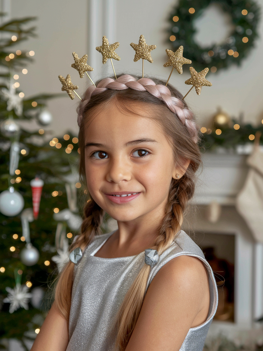 Christmas Kids Hairstyles: Cute, Fun, and Easy Ideas for Perfect Holiday Party & Concert Looks