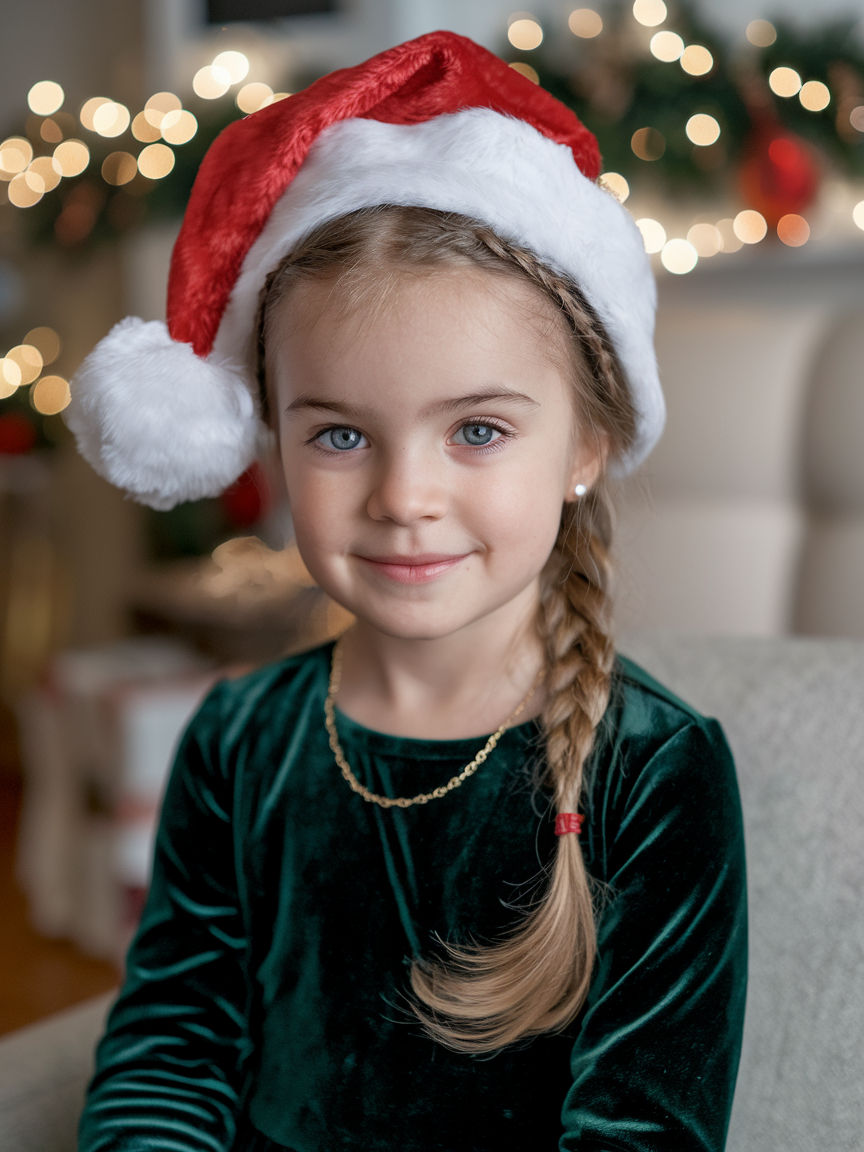 Christmas Kids Hairstyles: Cute, Fun, and Easy Ideas for Perfect Holiday Party & Concert Looks