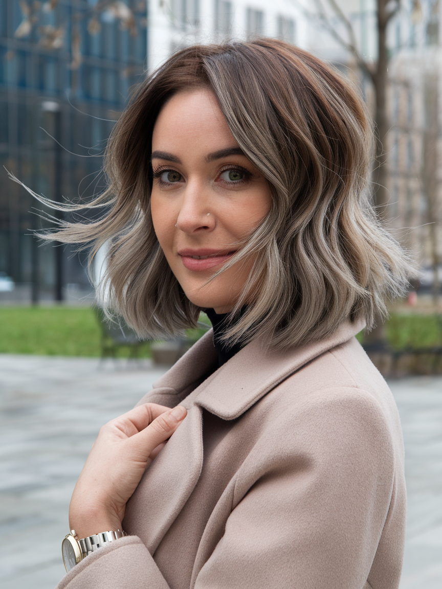 Stunning Mushroom Brown Hair Colors for Women: Trendy Hair Ideas for 2024 with Highlights