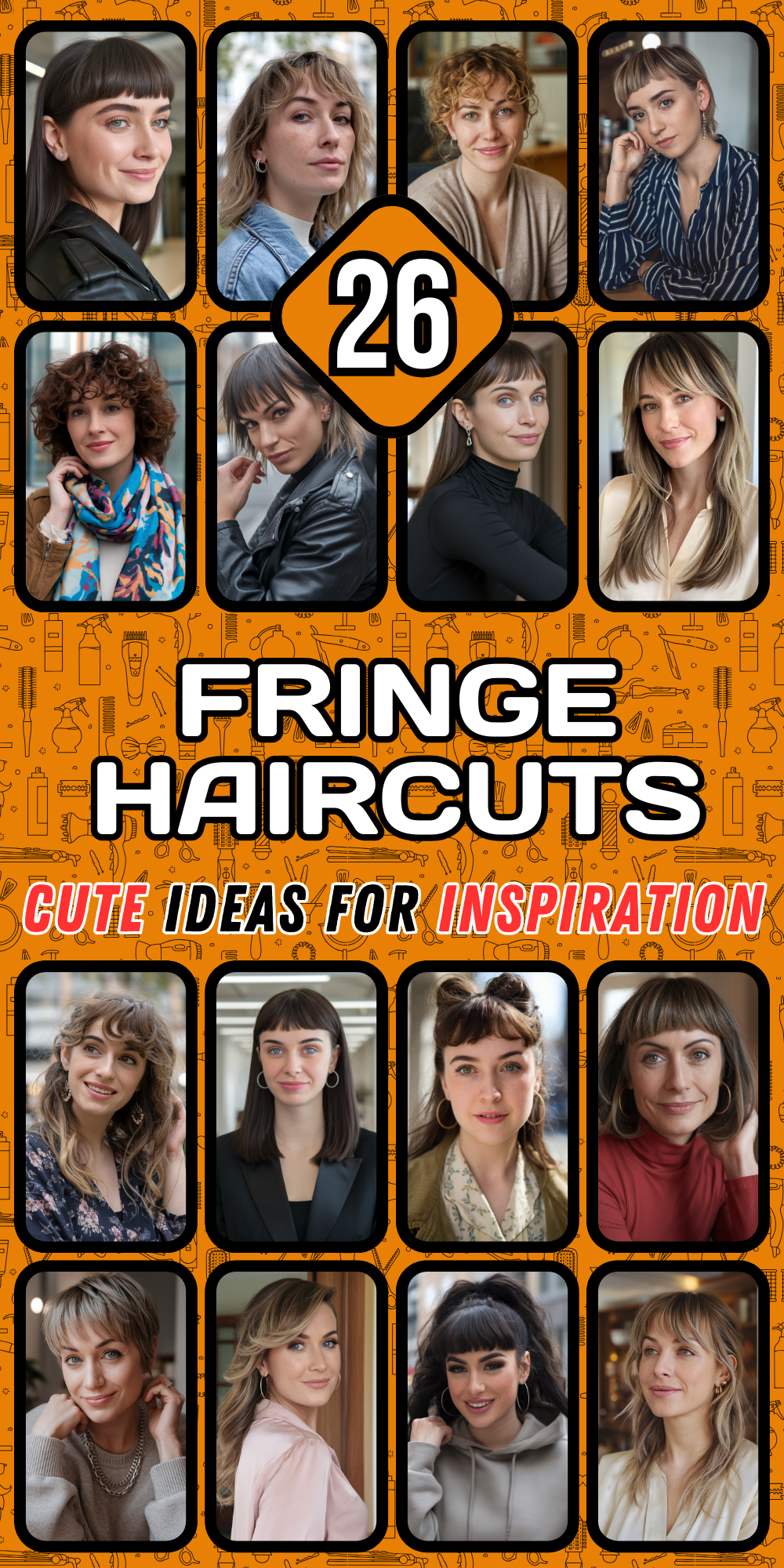 Fringe Haircuts Ideas for Women in 2024: Trendy, Cute, and Textured Styles for All Hair Types