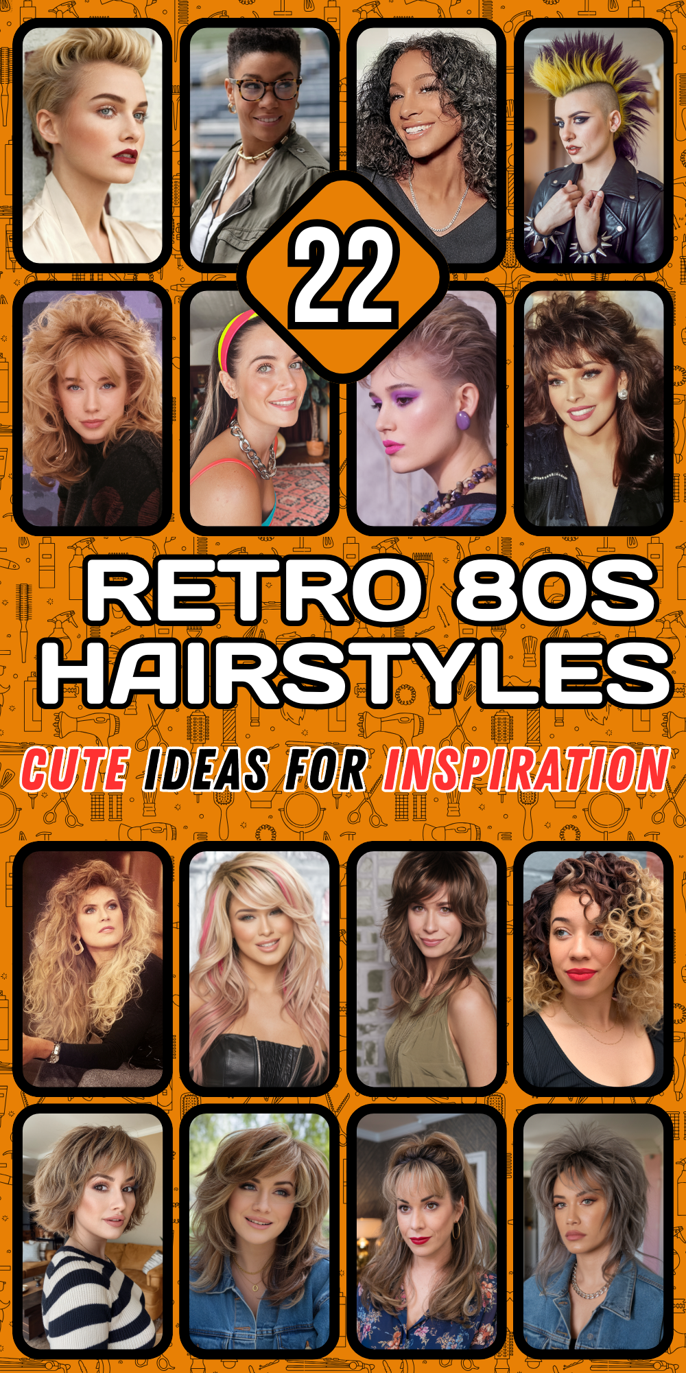 Iconic 80s Hairstyles - Retro Haircuts Ideas for Women to Rock in 2024 with Timeless Flair