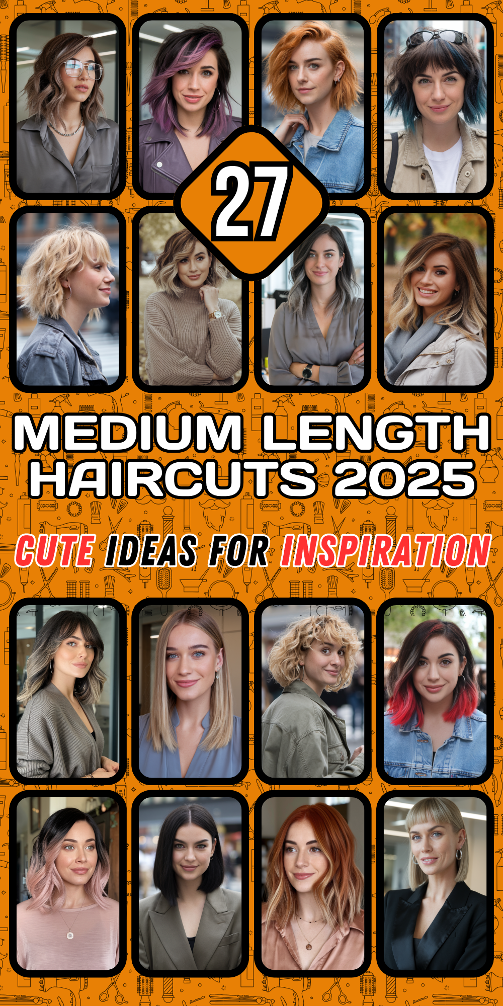 Medium Length Haircut Ideas for Women 2025: Trendy Looks for All Hair Types and Face Shapes