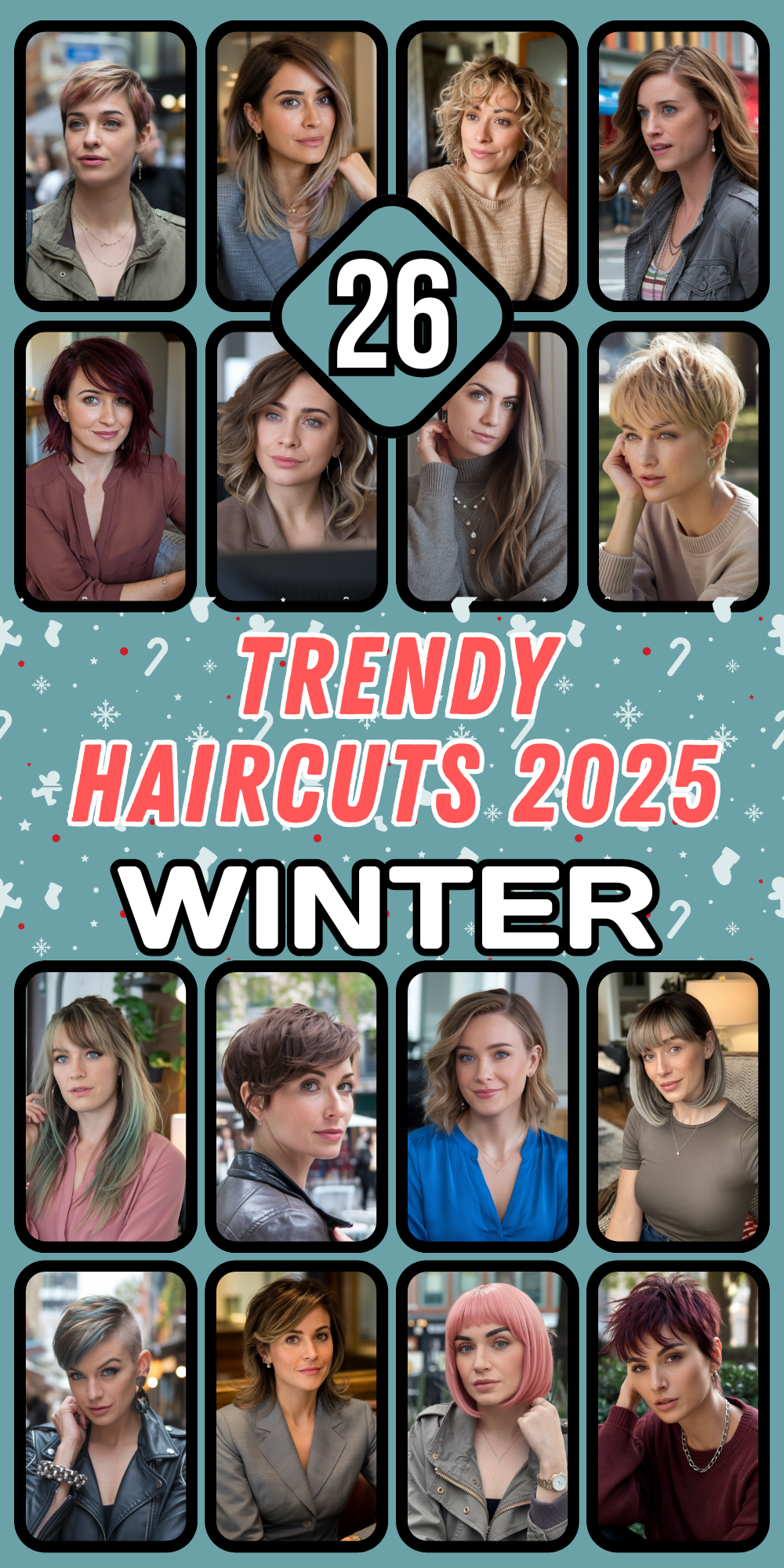 Trendy Haircuts 2025 for Women: Modern Bob, Pixie, Medium and Long Styles for All Face Shapes