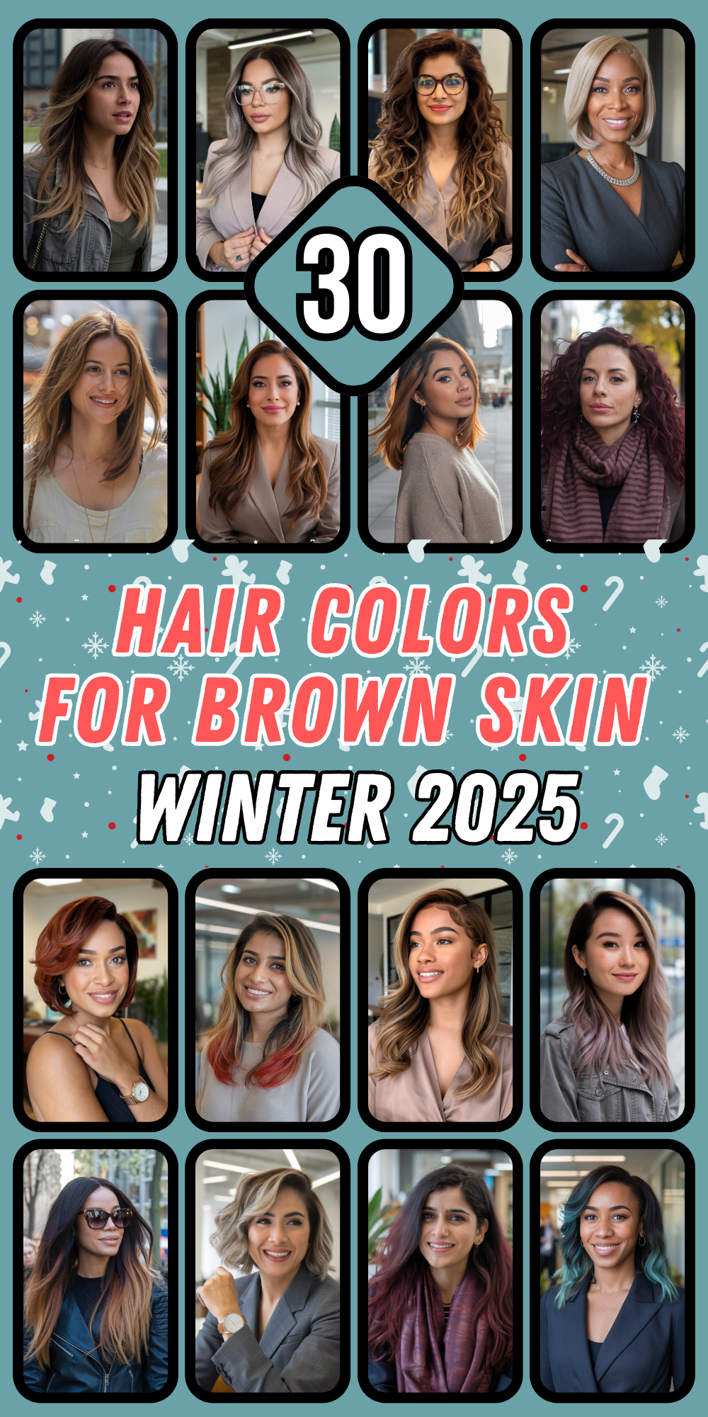 Hair Color Ideas for Brown Skin in 2025: Perfect Styles for Indian, Mexican, and Black Women