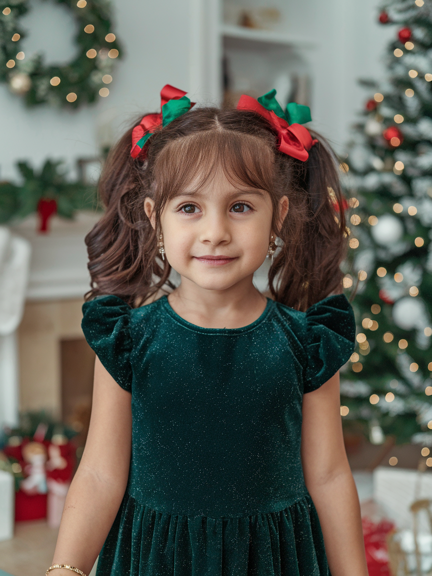 Top Christmas Children's Hairstyles for Festive Celebrations - Fun and Easy Kids’ Hairstyle Ideas