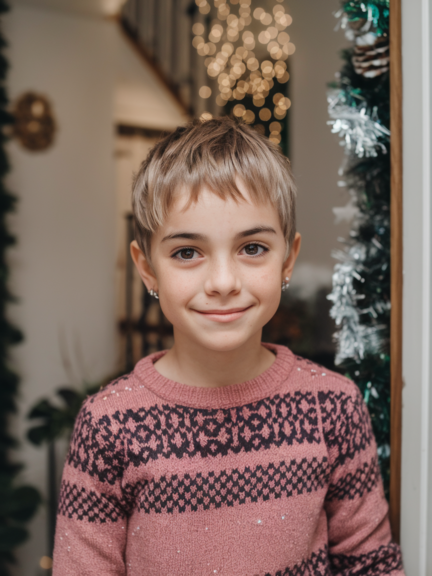 Top Christmas Children's Hairstyles for Festive Celebrations - Fun and Easy Kids’ Hairstyle Ideas