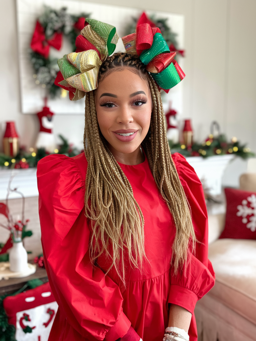 Crazy Christmas Hairstyles for Women: Fun Ideas for Festive Hair Lengths and Styles This Holiday!