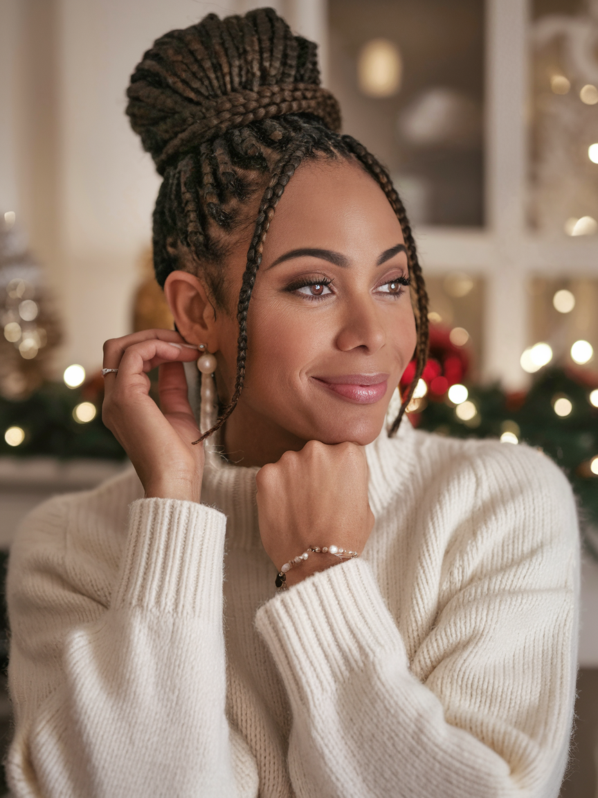 Christmas Hairstyles for Black Women: Stunning Ideas for Natural Hair, Braids, and Festive Looks