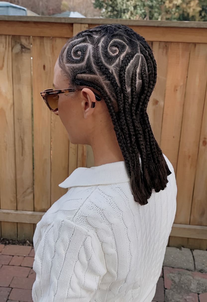 Stunning Braided Cornrow Hairstyles for 2024: Creative Ideas for Women Embracing Natural Hair