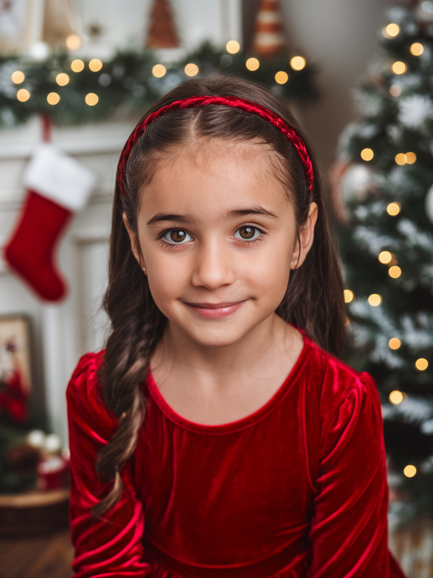 Christmas Kids Hairstyles: Cute, Fun, and Easy Ideas for Perfect Holiday Party & Concert Looks