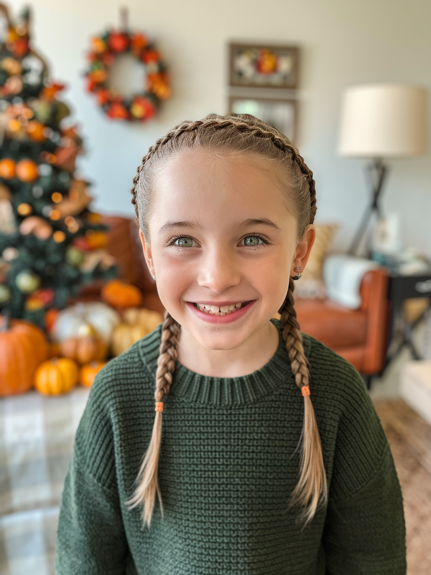 Easy and Cute Thanksgiving Hairstyles for Kids to Rock the Festive Season in Style