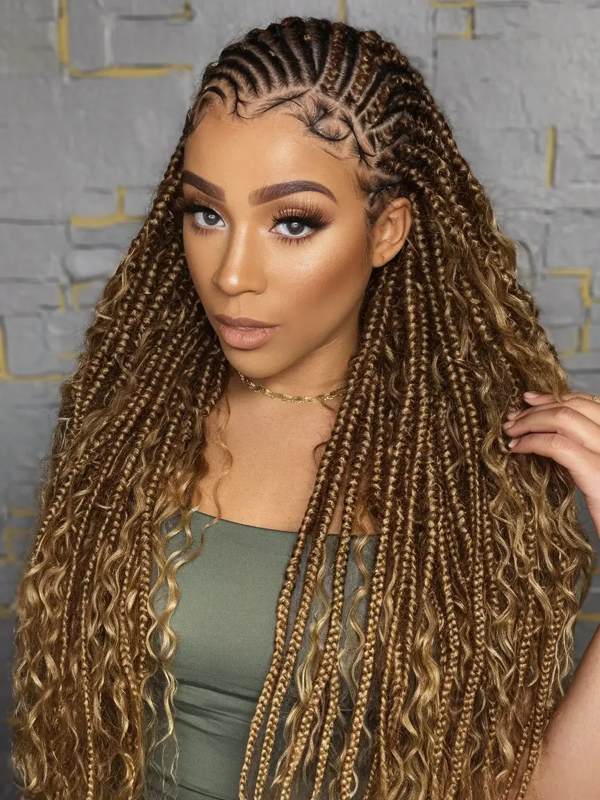 Stunning Braided Cornrow Hairstyles for 2024: Creative Ideas for Women Embracing Natural Hair