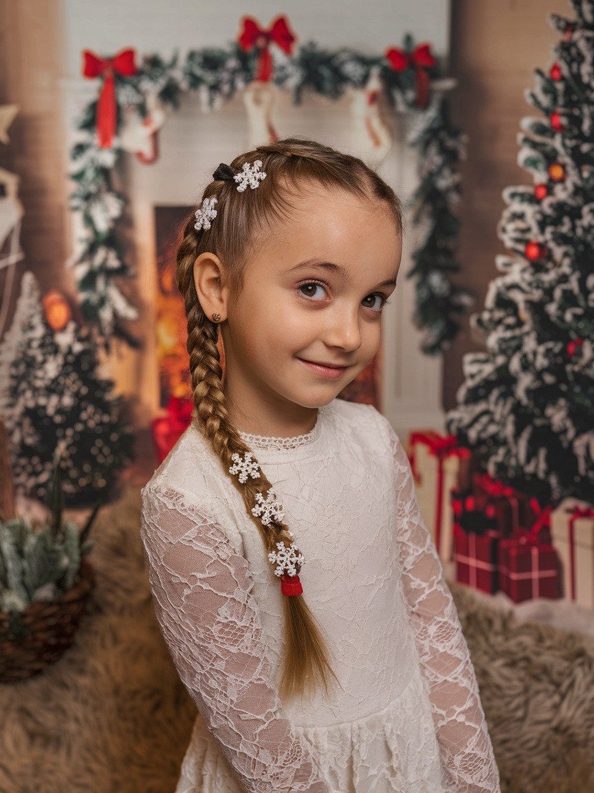 Top Christmas Children's Hairstyles for Festive Celebrations - Fun and Easy Kids’ Hairstyle Ideas