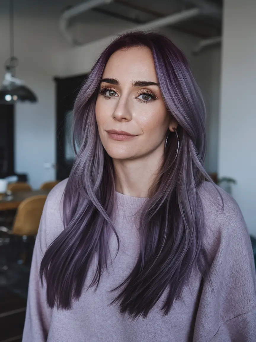 Stunning Midnight Purple Hair Ideas for Women in 2024: Bold Colors, Trendy Cuts, and Styling Tips