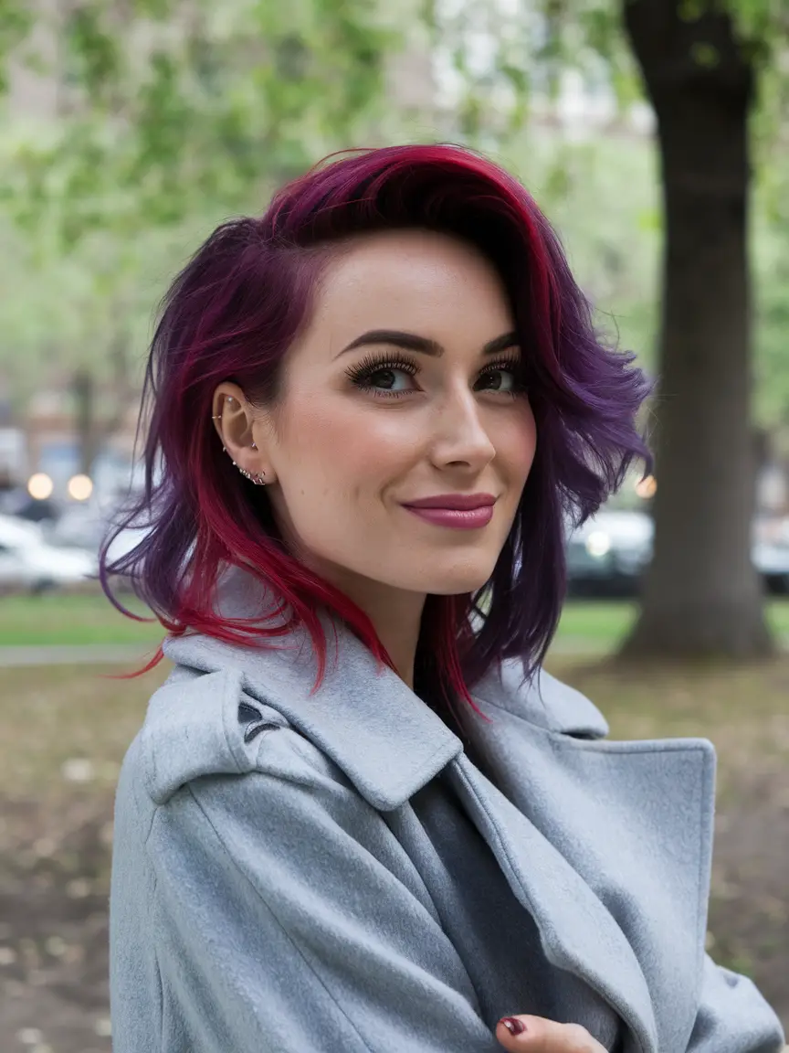 Stunning Violet Hair Colors for Women 2024: Creative Ideas for All Hair Types and Skin Tones