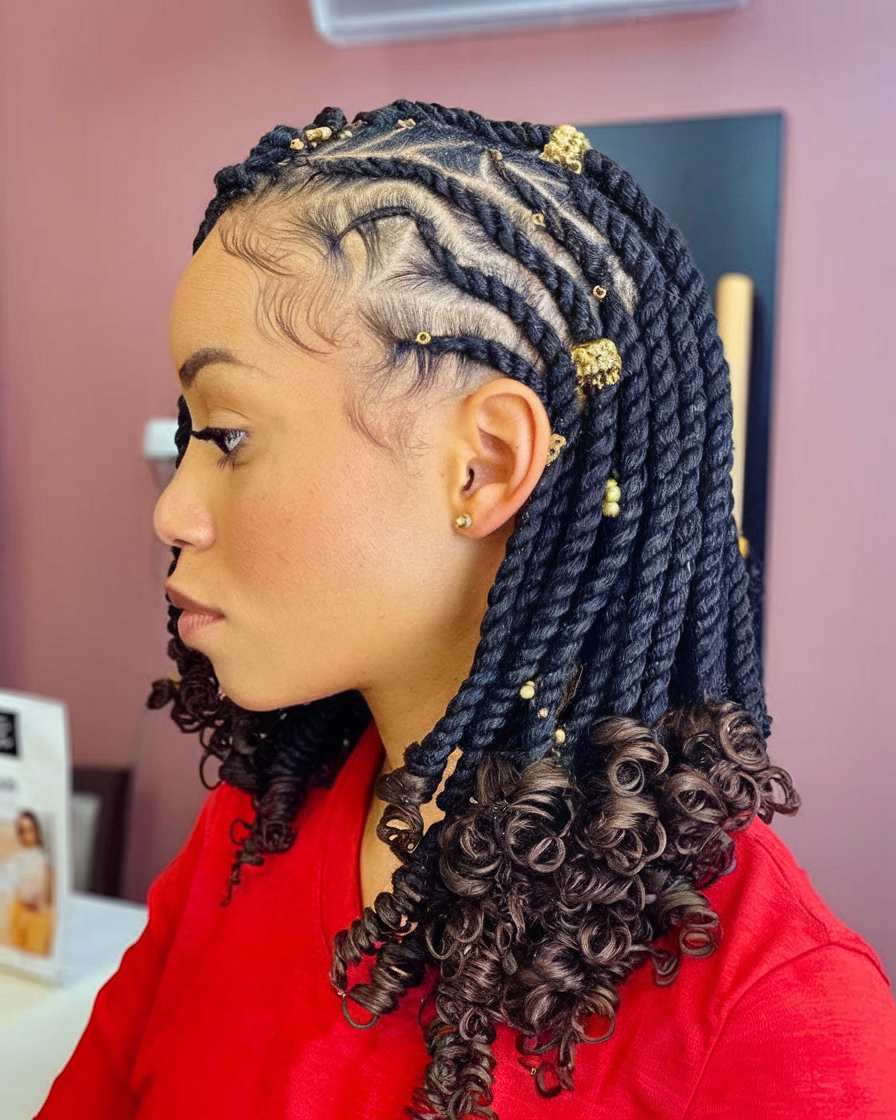 Passion Twists Hairstyles Ideas for Women in 2024: Boho, Jumbo, Shoulder Length, and More