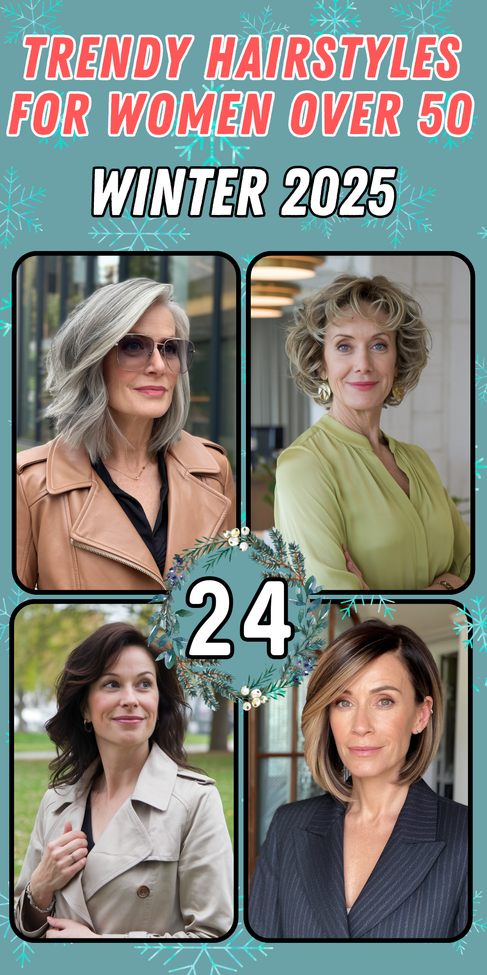 Trendy Hairstyles for Women Over 50 - 2025: Modern, Chic, and Flattering Ideas for Every Hair