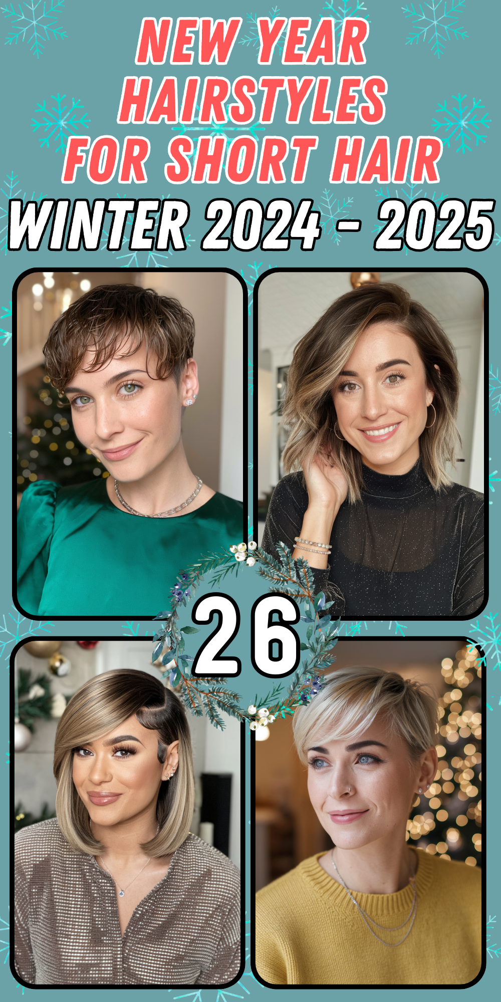 Fabulous New Year Hairstyles for Short Hair: Trendy Ideas for Women to Rock