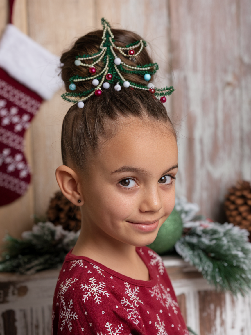 Top Christmas Children's Hairstyles for Festive Celebrations - Fun and Easy Kids’ Hairstyle Ideas