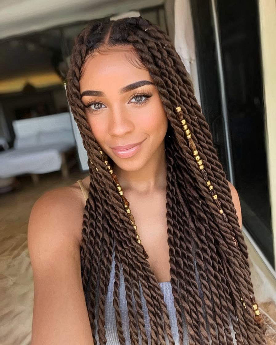 Passion Twists Hairstyles Ideas for Women in 2024: Boho, Jumbo, Shoulder Length, and More